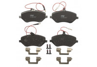 Brake Pad Set, disc brake COTEC GDB1595 TRW