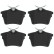 Brake Pad Set, disc brake COTEC GDB1596 TRW, Thumbnail 5