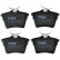 Brake Pad Set, disc brake COTEC GDB1596 TRW, Thumbnail 6