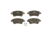 Brake Pad Set, disc brake COTEC GDB1597 TRW
