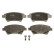 Brake Pad Set, disc brake COTEC GDB1597 TRW, Thumbnail 3