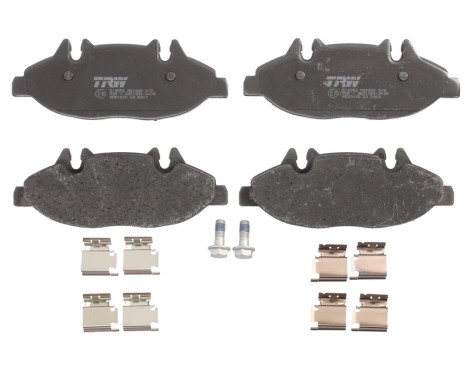 Brake Pad Set, disc brake COTEC GDB1600 TRW