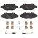 Brake Pad Set, disc brake COTEC GDB1600 TRW, Thumbnail 4
