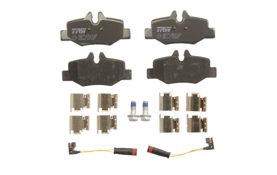 Brake Pad Set, disc brake COTEC GDB1601 TRW