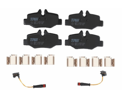 Brake Pad Set, disc brake COTEC GDB1601 TRW, Image 3