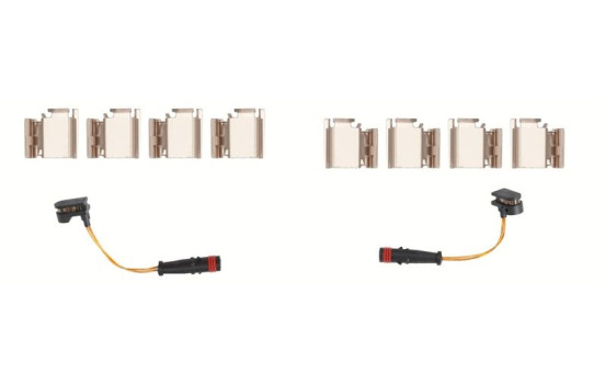 Brake Pad Set, disc brake COTEC GDB1601 TRW, Image 7
