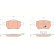 Brake Pad Set, disc brake COTEC GDB1605 TRW, Thumbnail 2