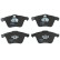 Brake Pad Set, disc brake COTEC GDB1607 TRW, Thumbnail 4