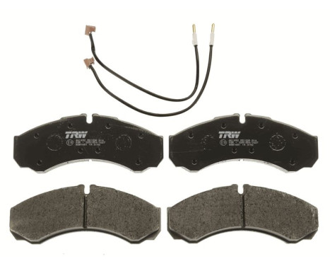 Brake Pad Set, disc brake COTEC GDB1609 TRW, Image 3