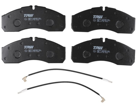 Brake Pad Set, disc brake COTEC GDB1610 TRW, Image 3