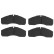 Brake Pad Set, disc brake COTEC GDB1610 TRW, Thumbnail 4