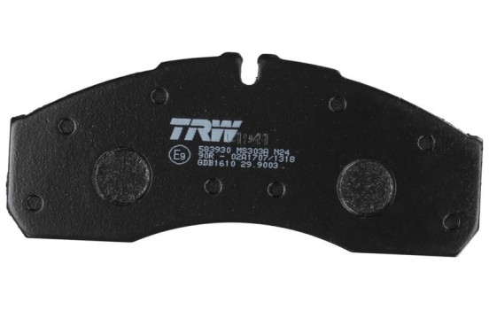 Brake Pad Set, disc brake COTEC GDB1610 TRW, Image 6