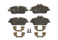 Brake Pad Set, disc brake COTEC GDB1611 TRW