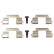 Brake Pad Set, disc brake COTEC GDB1611 TRW, Thumbnail 8