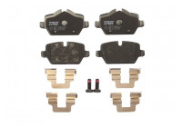 Brake Pad Set, disc brake COTEC GDB1612 TRW