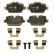 Brake Pad Set, disc brake COTEC GDB1612 TRW, Thumbnail 3