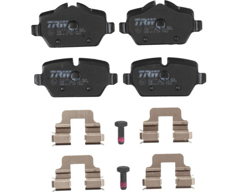 Brake Pad Set, disc brake COTEC GDB1612 TRW, Image 3