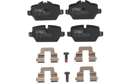 Brake Pad Set, disc brake COTEC GDB1612 TRW, Image 3