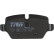 Brake Pad Set, disc brake COTEC GDB1612 TRW, Thumbnail 6