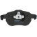 Brake Pad Set, disc brake COTEC GDB1613 TRW, Thumbnail 6