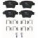 Brake Pad Set, disc brake COTEC GDB1620 TRW, Thumbnail 3