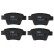 Brake Pad Set, disc brake COTEC GDB1620 TRW, Thumbnail 5