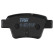 Brake Pad Set, disc brake COTEC GDB1620 TRW, Thumbnail 6