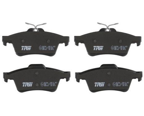 Brake Pad Set, disc brake COTEC GDB1621 TRW, Image 4