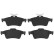 Brake Pad Set, disc brake COTEC GDB1621 TRW, Thumbnail 5
