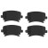 Brake Pad Set, disc brake COTEC GDB1622 TRW, Thumbnail 9