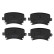 Brake Pad Set, disc brake COTEC GDB1622 TRW, Thumbnail 10