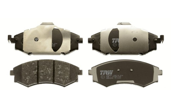 Brake Pad Set, disc brake COTEC GDB1623 TRW, Image 3