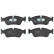 Brake Pad Set, disc brake COTEC GDB1625 TRW, Thumbnail 4