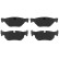 Brake Pad Set, disc brake COTEC GDB1626 TRW, Thumbnail 5