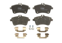 Brake Pad Set, disc brake COTEC GDB1628 TRW