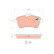 Brake Pad Set, disc brake COTEC GDB1628 TRW, Thumbnail 2