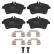 Brake Pad Set, disc brake COTEC GDB1628 TRW, Thumbnail 3