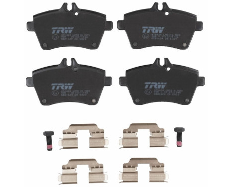 Brake Pad Set, disc brake COTEC GDB1629 TRW, Image 4