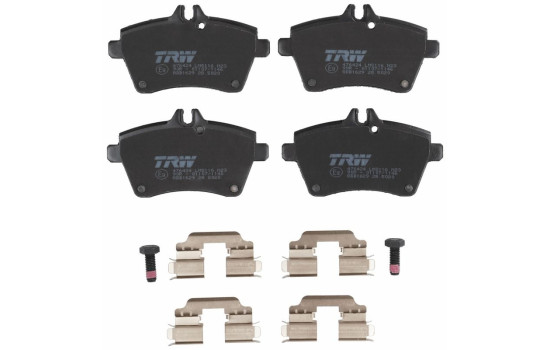 Brake Pad Set, disc brake COTEC GDB1629 TRW, Image 4