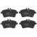 Brake Pad Set, disc brake COTEC GDB1629 TRW, Thumbnail 5