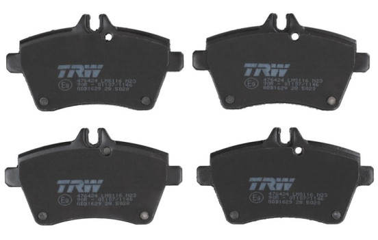 Brake Pad Set, disc brake COTEC GDB1629 TRW, Image 5