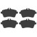 Brake Pad Set, disc brake COTEC GDB1629 TRW, Thumbnail 6