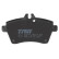 Brake Pad Set, disc brake COTEC GDB1629 TRW, Thumbnail 7
