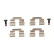Brake Pad Set, disc brake COTEC GDB1629 TRW, Thumbnail 8