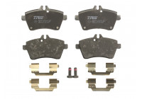 Brake Pad Set, disc brake COTEC GDB1630 TRW