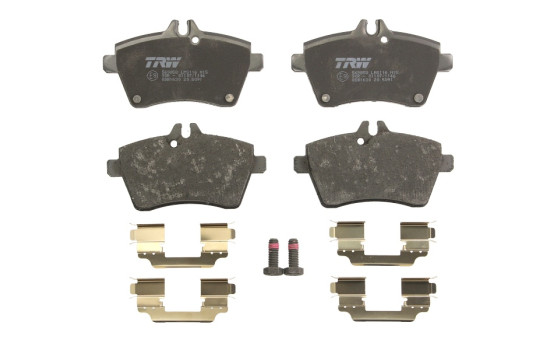 Brake Pad Set, disc brake COTEC GDB1630 TRW