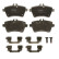 Brake Pad Set, disc brake COTEC GDB1630 TRW, Thumbnail 3