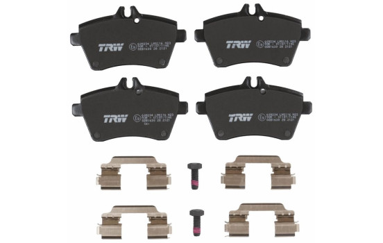 Brake Pad Set, disc brake COTEC GDB1630 TRW, Image 4