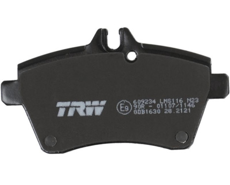 Brake Pad Set, disc brake COTEC GDB1630 TRW, Image 7