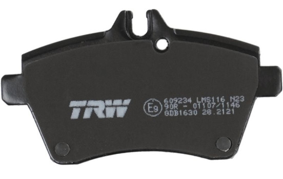Brake Pad Set, disc brake COTEC GDB1630 TRW, Image 7